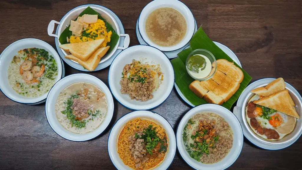 Breakfast and local food near Blu Monkey Boutique Samkong